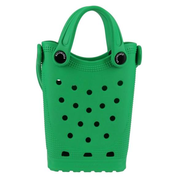 Balenciaga Green Rubber shoulder - Picture 1 of 10